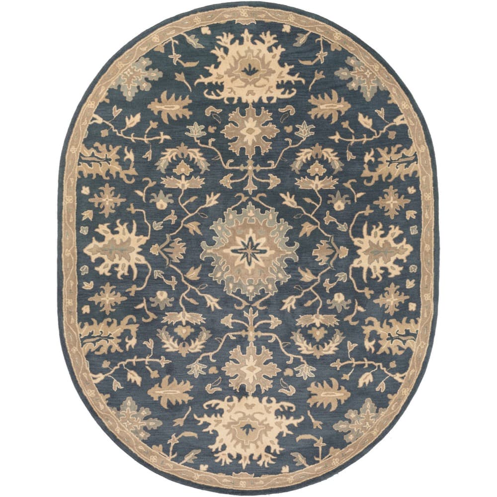 Caesar Brown Handmade Rug by Livabliss - Image 6
