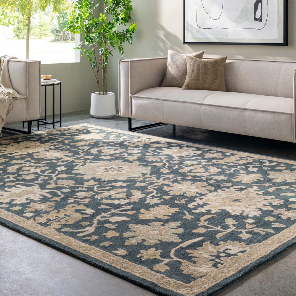 Caesar Brown Handmade Rug by Livabliss - Image 2