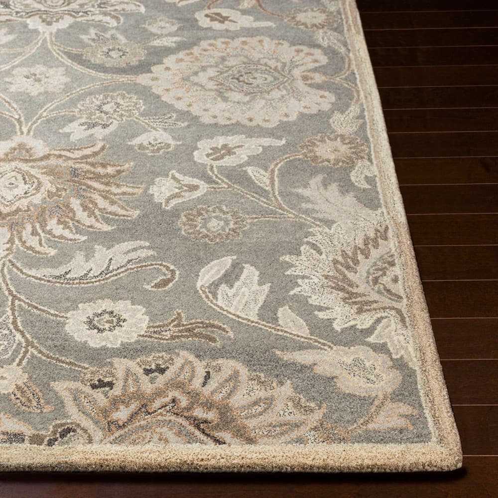 Caesar Olive Handmade Rug by Livabliss - Image 4