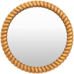 Cahaya Brown Accent Mirror by Livabliss