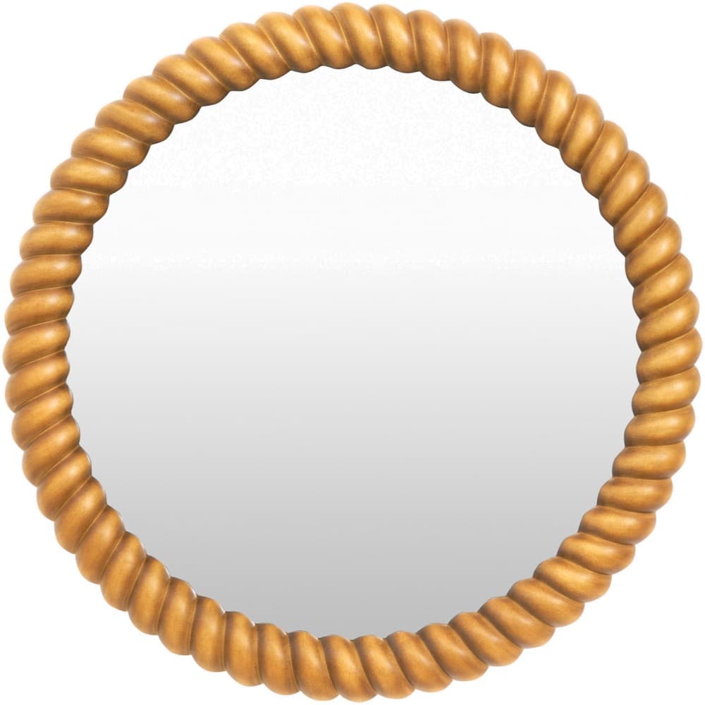 Cahaya Brown Accent Mirror by Livabliss