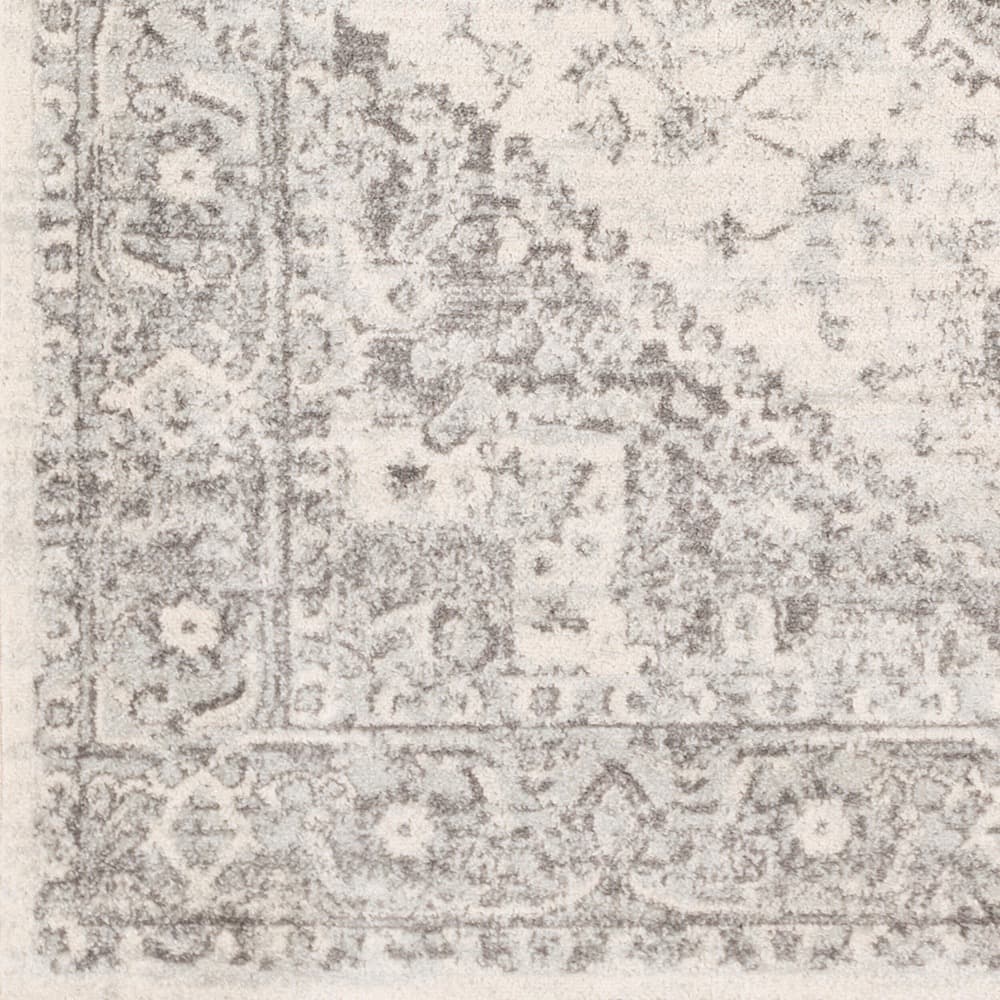Chester Gray Machine Woven Rug by Livabliss - Image 3