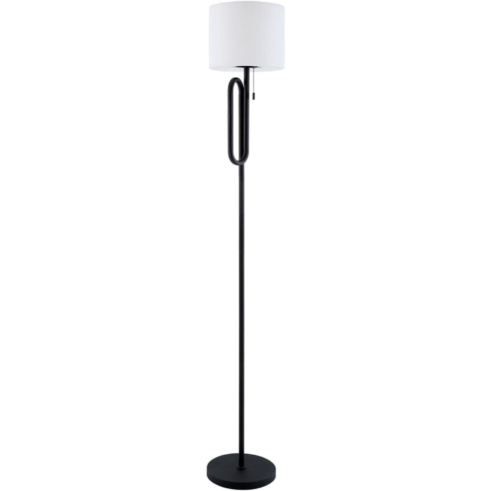 Clamora Black Accent Floor Lamp by Livabliss