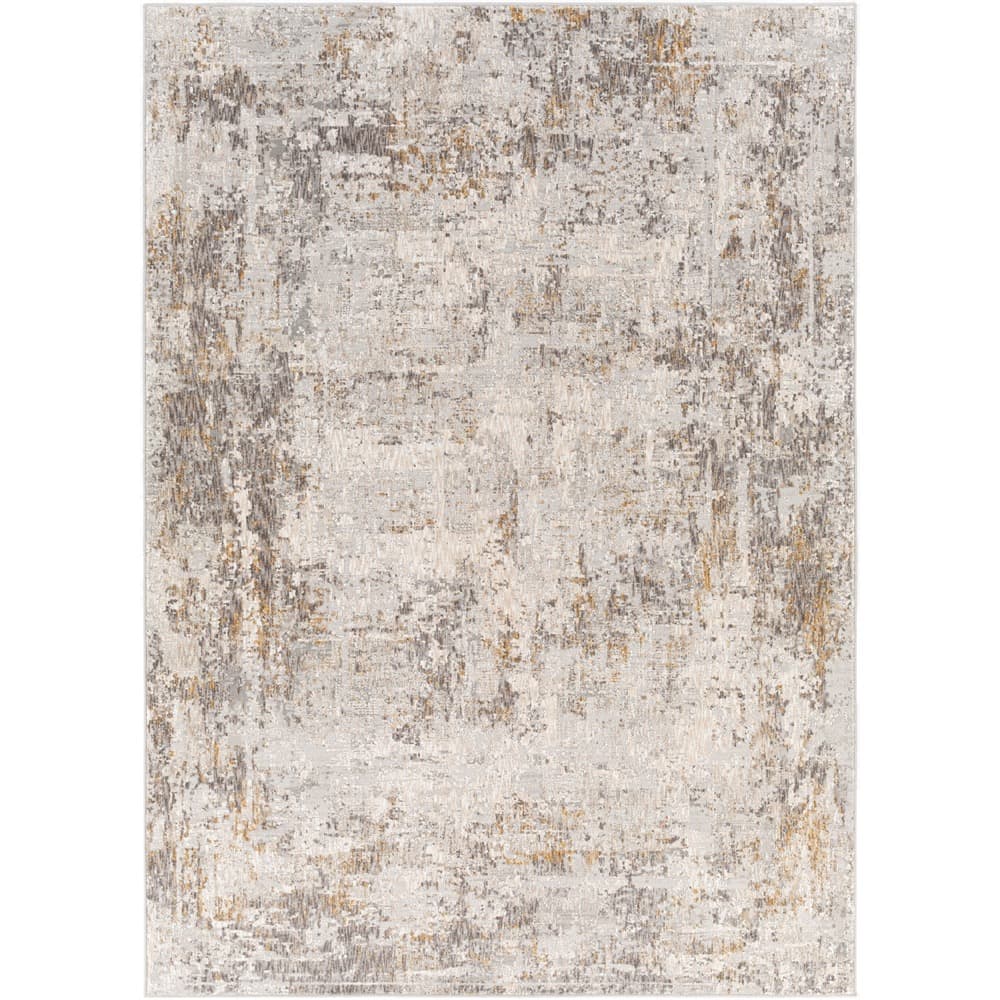 Carmel Light Gray Machine Woven Rug by Livabliss - Image 7