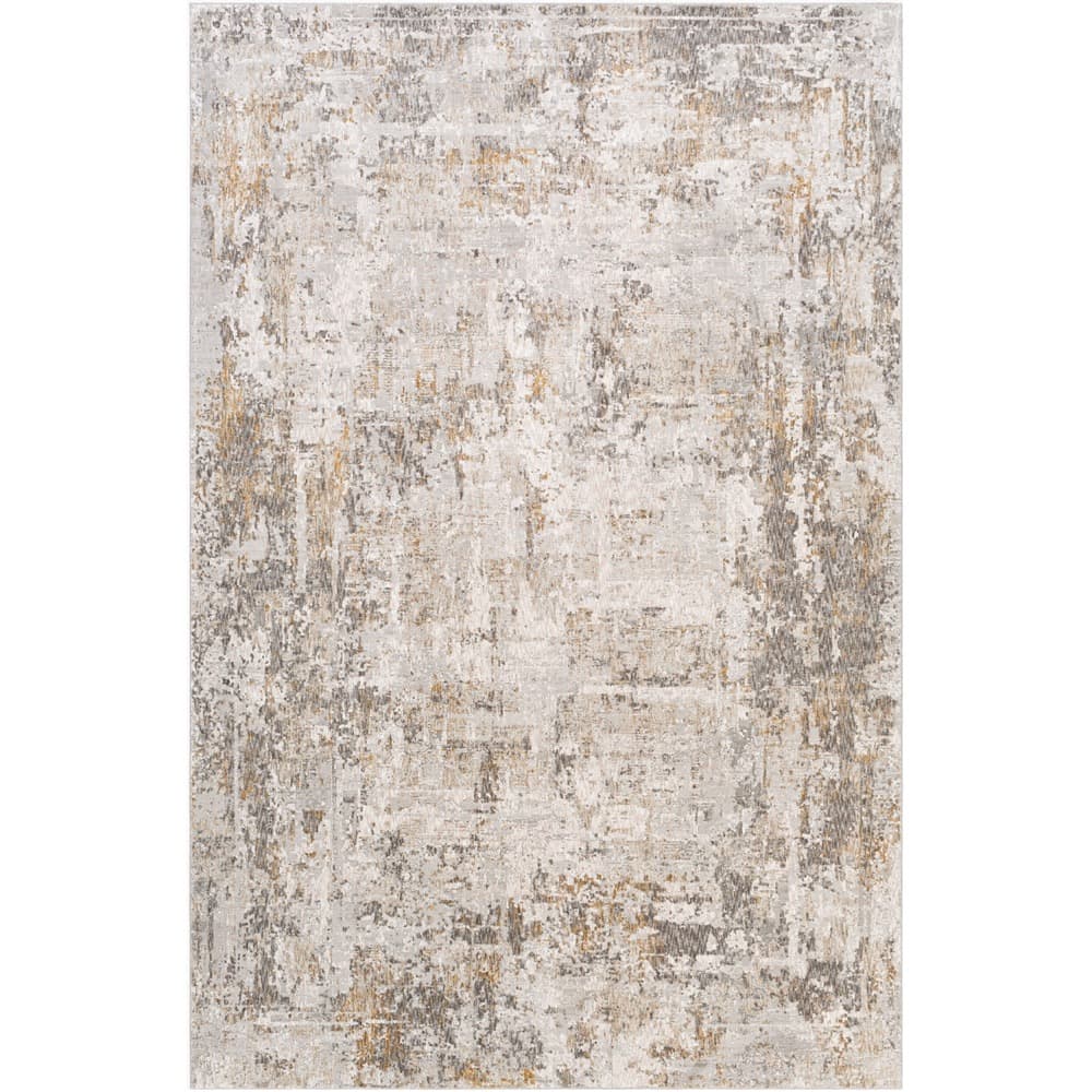 Carmel Light Gray Machine Woven Rug by Livabliss - Image 6