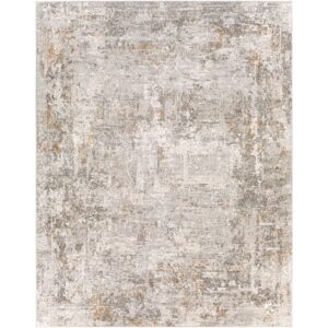 Carmel Light Gray Machine Woven Rug by Livabliss