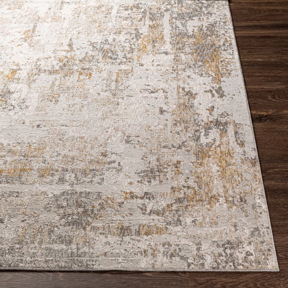 Carmel Light Gray Machine Woven Rug by Livabliss - Image 5