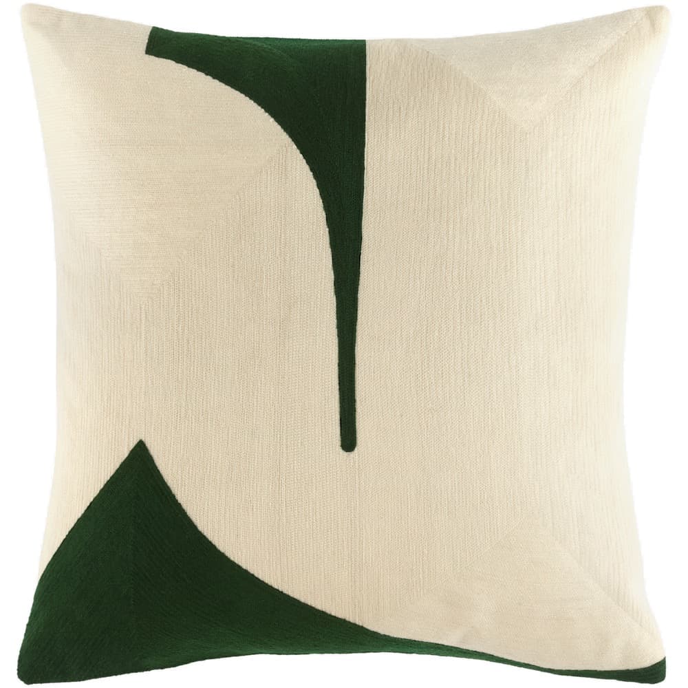 Curvea Ecru Accent Pillow by Livabliss
