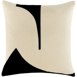 Curvea Ecru Accent Pillow by Livabliss