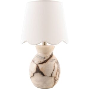 Cerava Brown Accent Table Lamp by Livabliss
