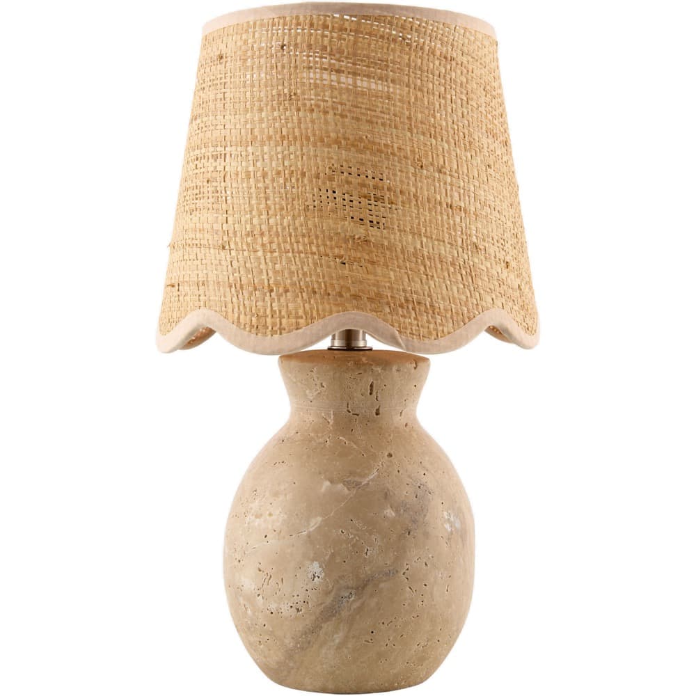 Cerava Brown Accent Table Lamp by Livabliss