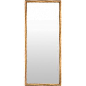 Calayan Silver Gray Full Length Mirror by Livabliss
