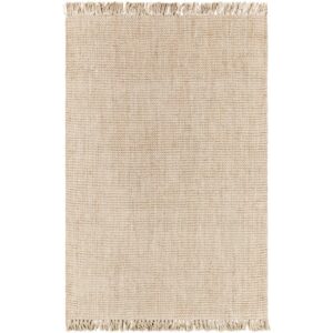 Chunky Naturals Beige Handmade Rug by Livabliss