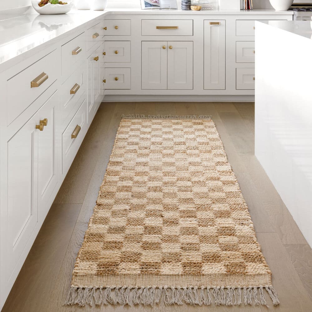 Dama Tan Handmade Rug by Livabliss - Image 6