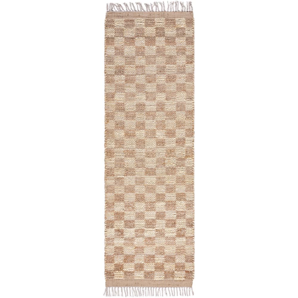 Dama Tan Handmade Rug by Livabliss - Image 5