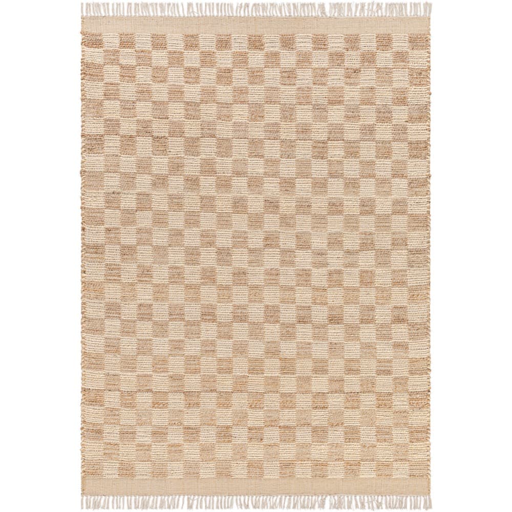 Dama Tan Handmade Rug by Livabliss