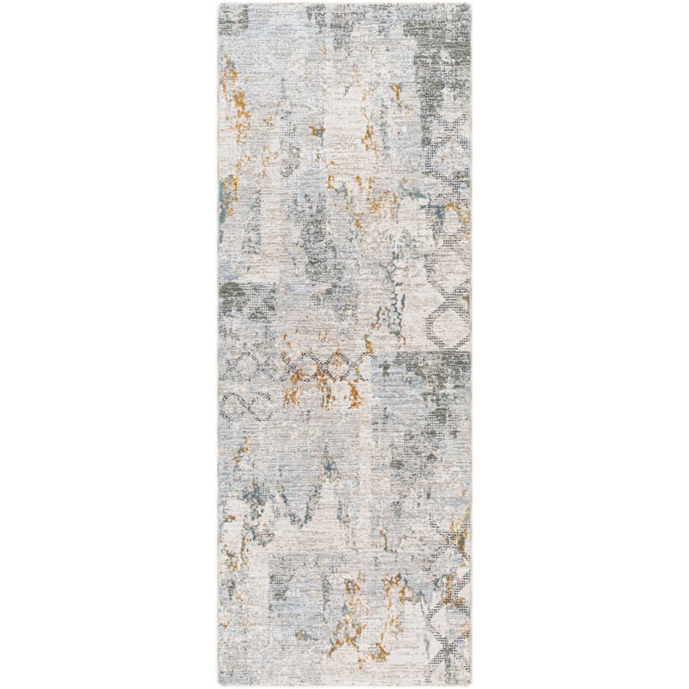Dresden Taupe Machine Woven Rug by Livabliss - Image 9