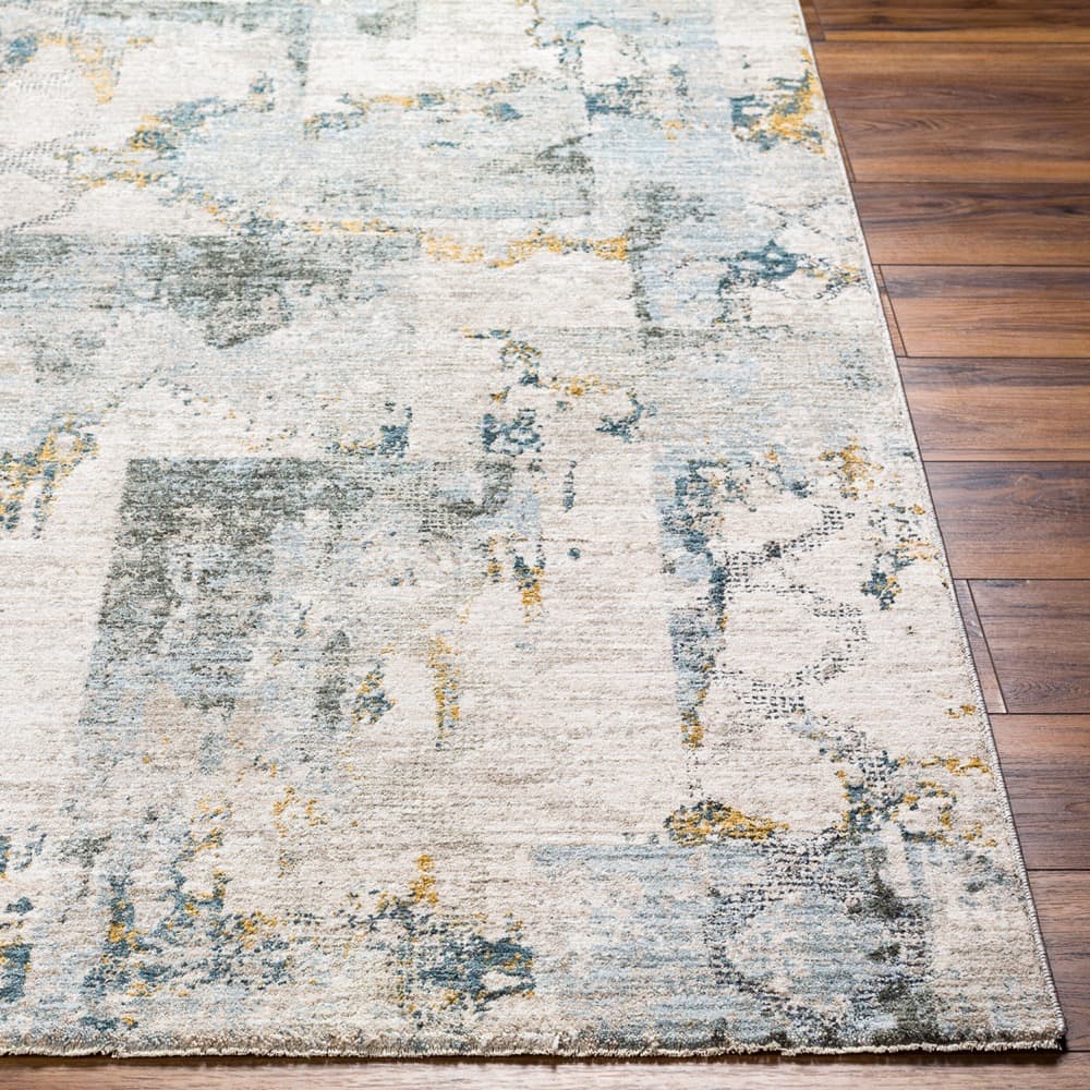 Dresden Taupe Machine Woven Rug by Livabliss - Image 4