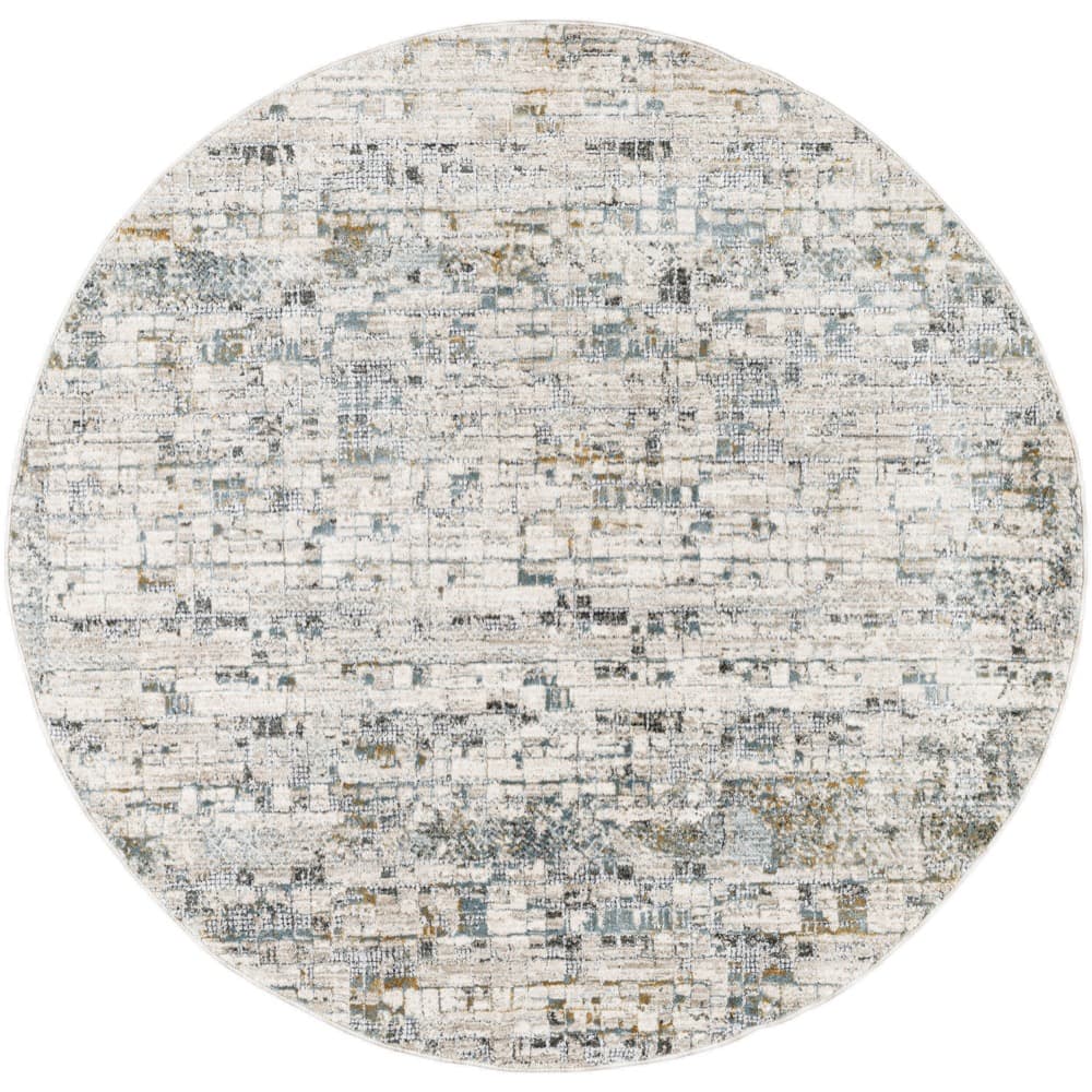 Dresden Taupe Machine Woven Rug by Livabliss - Image 6