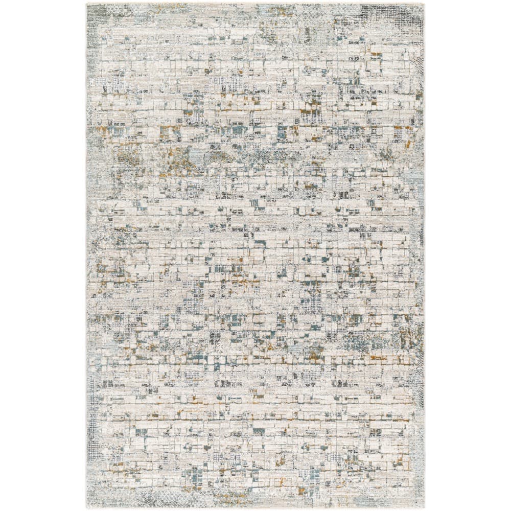 Dresden Taupe Machine Woven Rug by Livabliss - Image 5