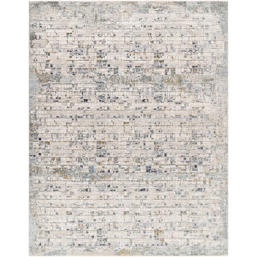 Dresden Taupe Machine Woven Rug by Livabliss
