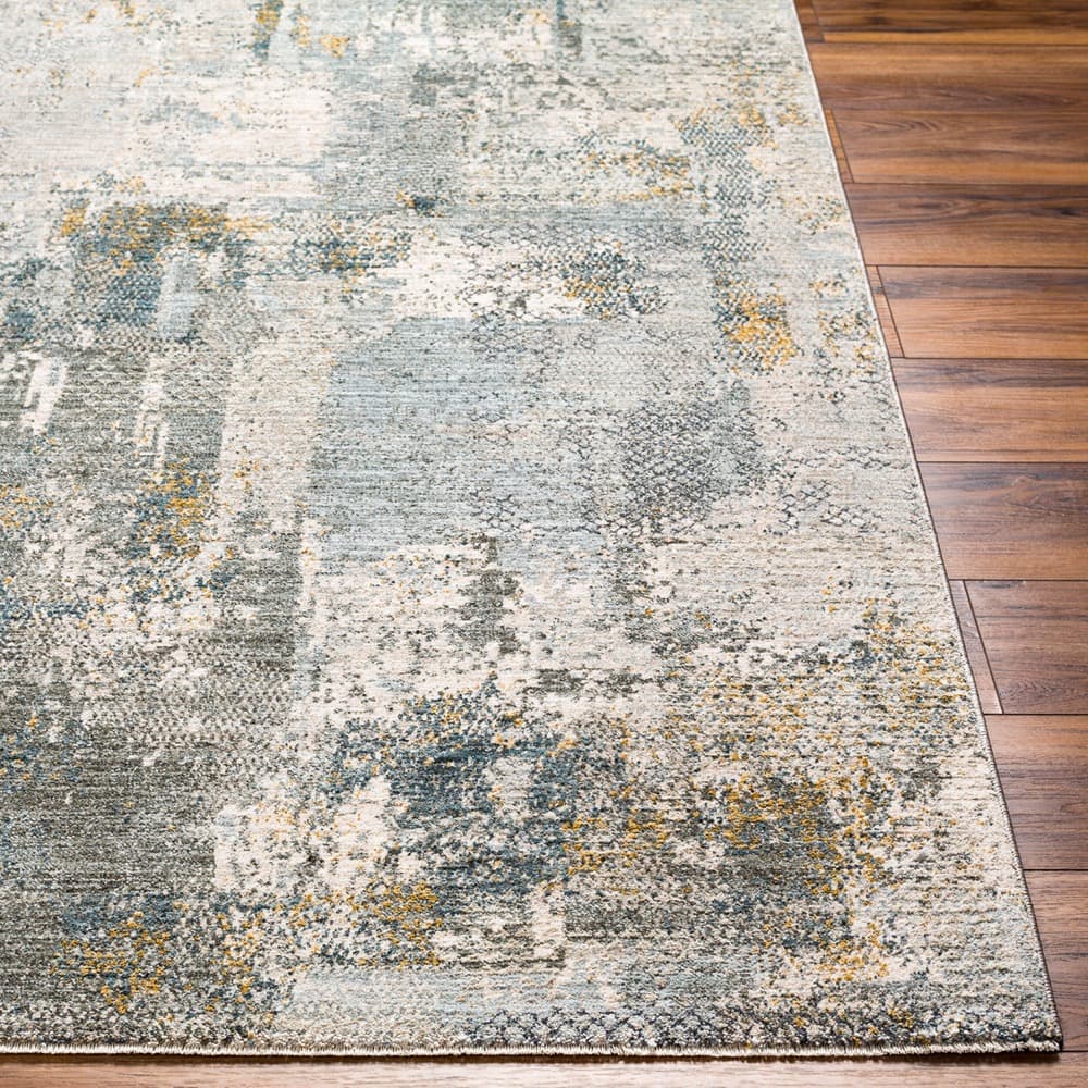 Dresden Dusty Sage Machine Woven Rug by Livabliss - Image 4