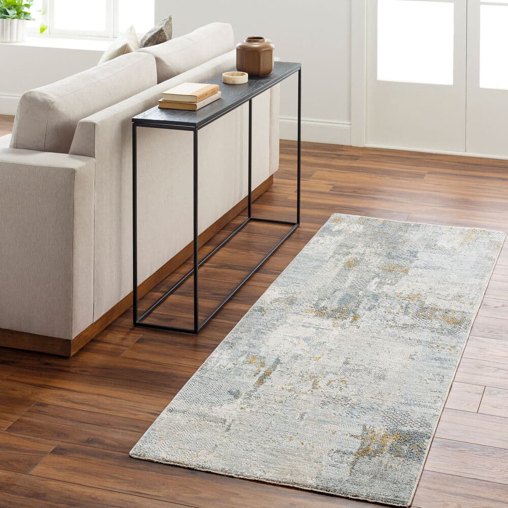 Dresden Dusty Sage Machine Woven Rug by Livabliss - Image 9