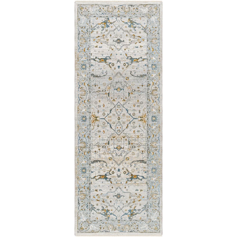 Dresden Taupe Machine Woven Rug by Livabliss - Image 8