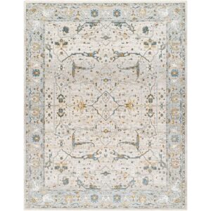 Dresden Taupe Machine Woven Rug by Livabliss