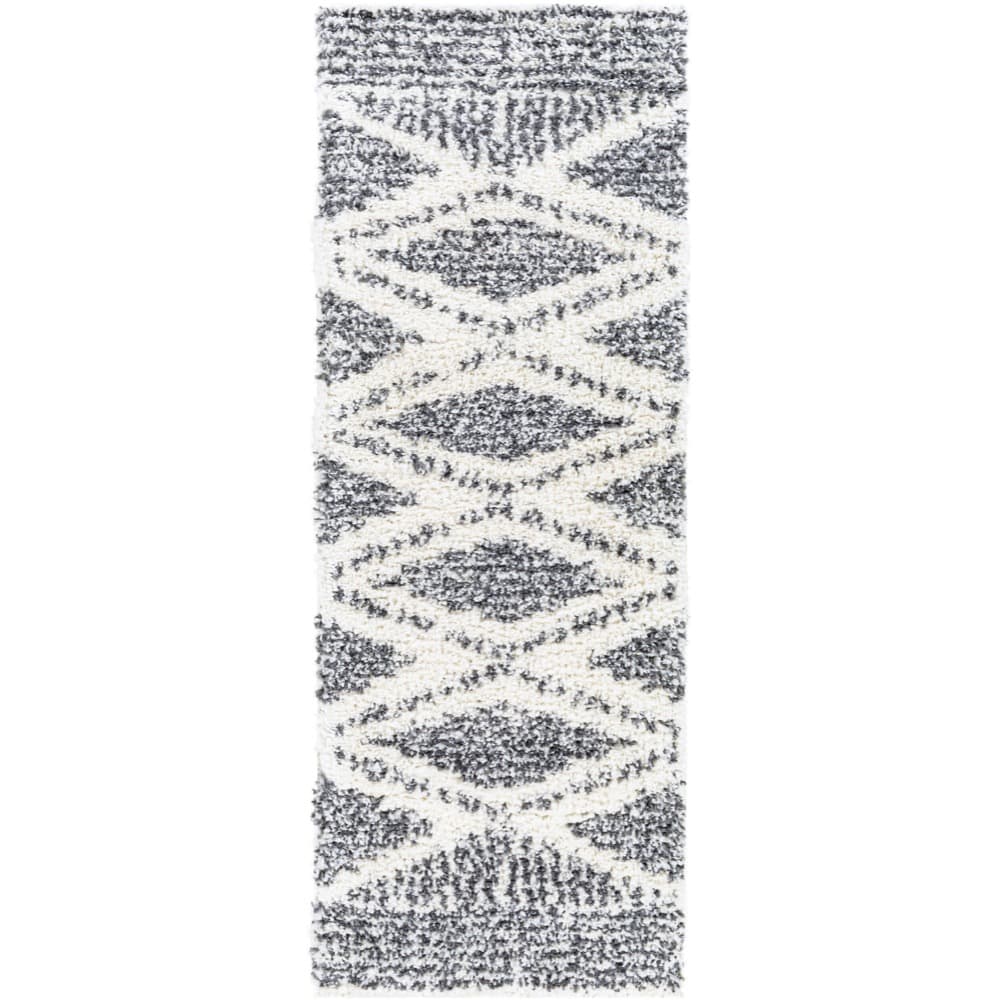 Deluxe Shag Black Machine Woven Rug by Livabliss - Image 9
