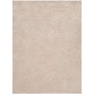 Grenelle Taupe Machine Woven Rug by Elle Decor for Livabliss