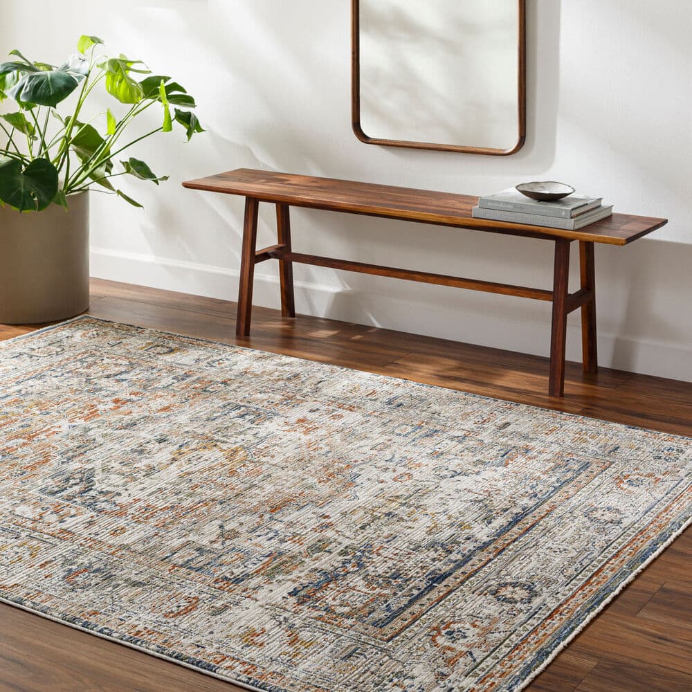 Edmonton Cream Machine Woven Rug by Livabliss - Image 2