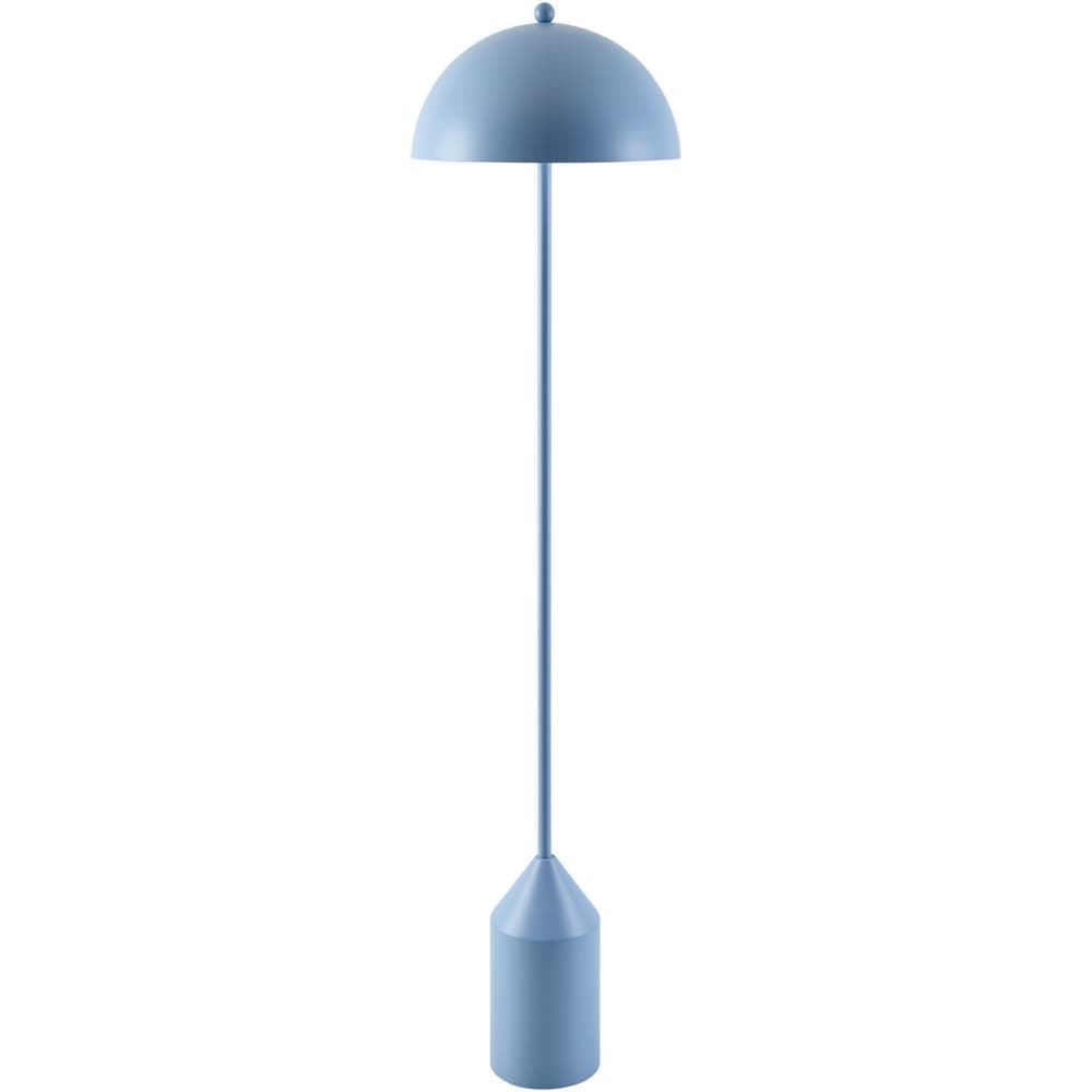 Elder Blue Accent Floor Lamp by Livabliss