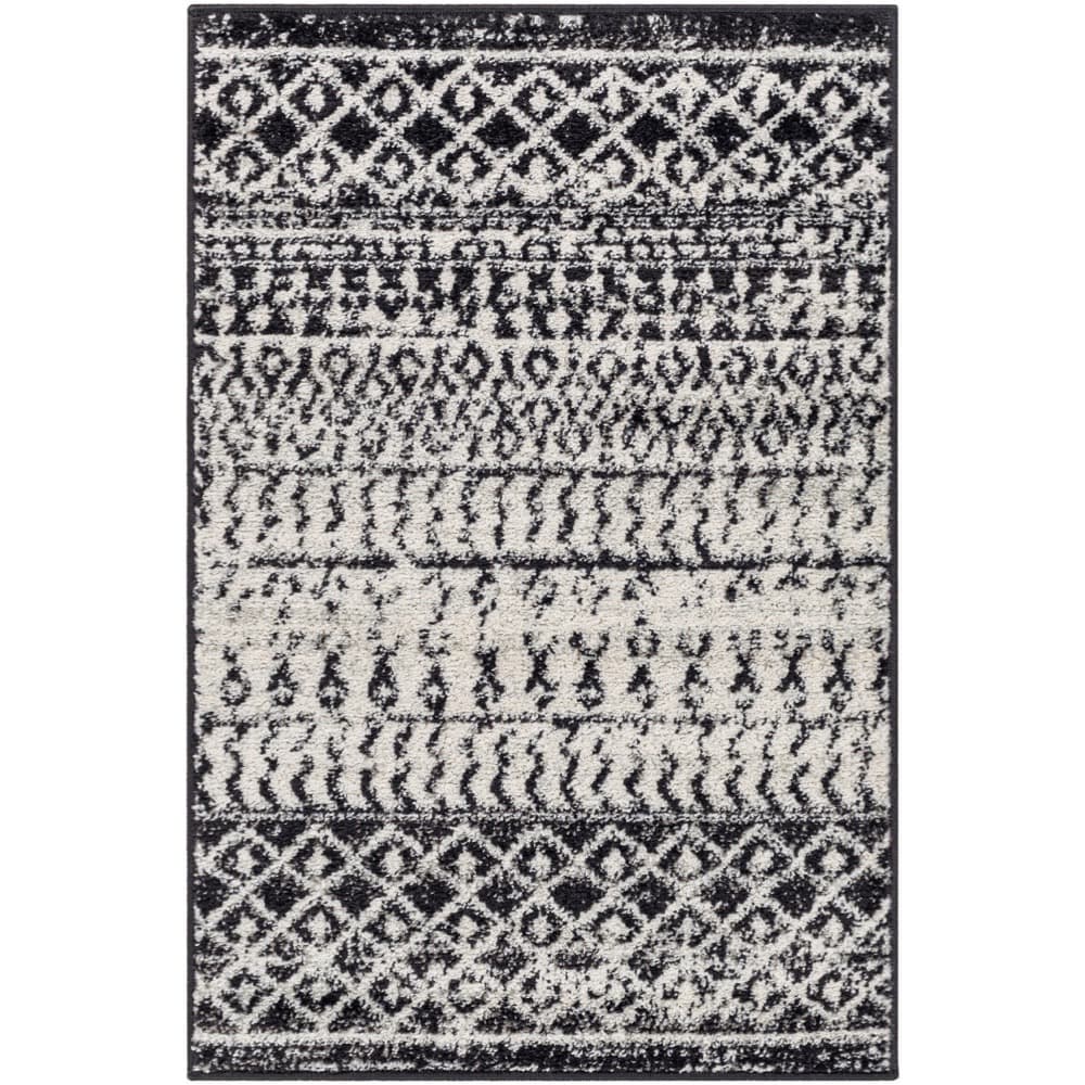 Elaziz Black Machine Woven Rug by Livabliss - Image 22