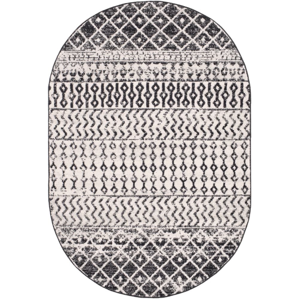 Elaziz Black Machine Woven Rug by Livabliss - Image 18