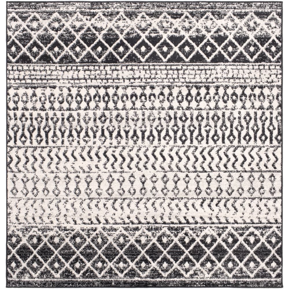 Elaziz Black Machine Woven Rug by Livabliss - Image 17