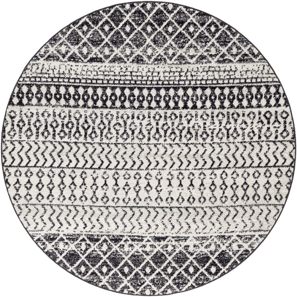Elaziz Black Machine Woven Rug by Livabliss - Image 14