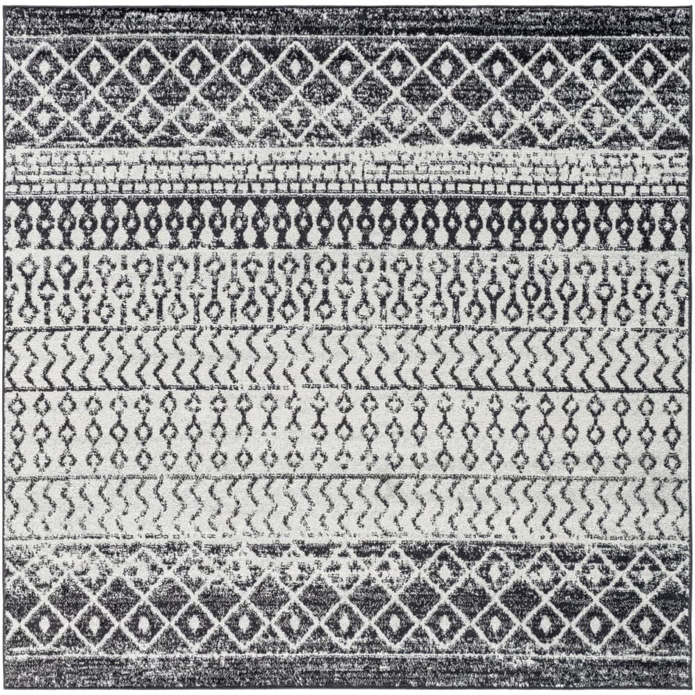 Elaziz Black Machine Woven Rug by Livabliss - Image 15