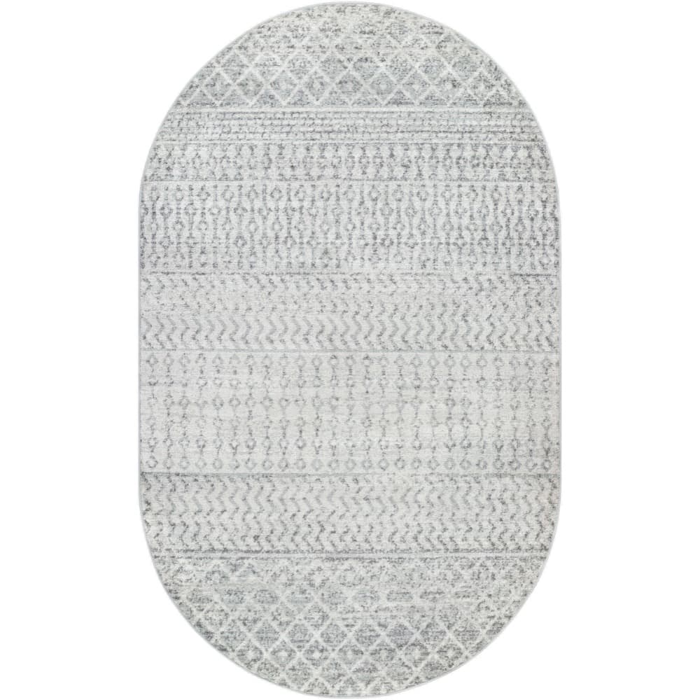 Elaziz Off White Machine Woven Rug by Livabliss - Image 12