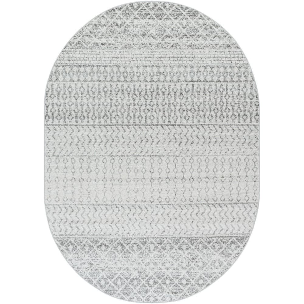 Elaziz Off White Machine Woven Rug by Livabliss - Image 10