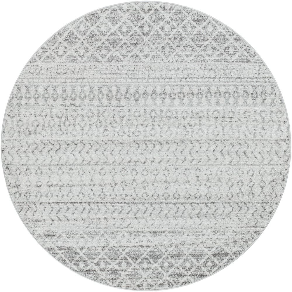 Elaziz Off White Machine Woven Rug by Livabliss - Image 13