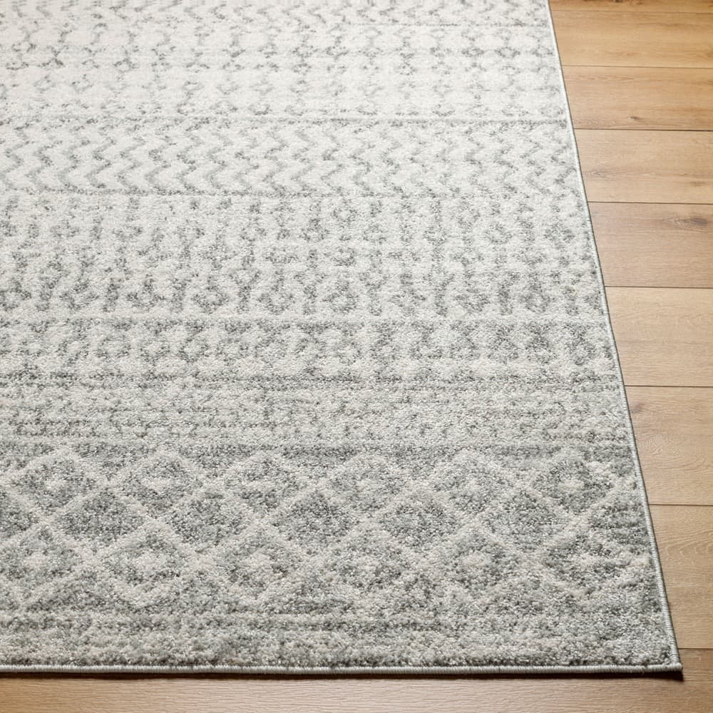 Elaziz Off White Machine Woven Rug by Livabliss - Image 5