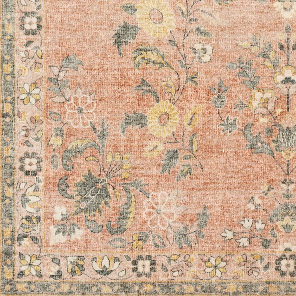 Erin Pink Machine Woven Rug by Livabliss - Image 4