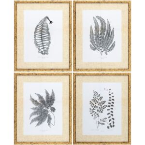 Ferne Charcoal Framed Art by Livabliss