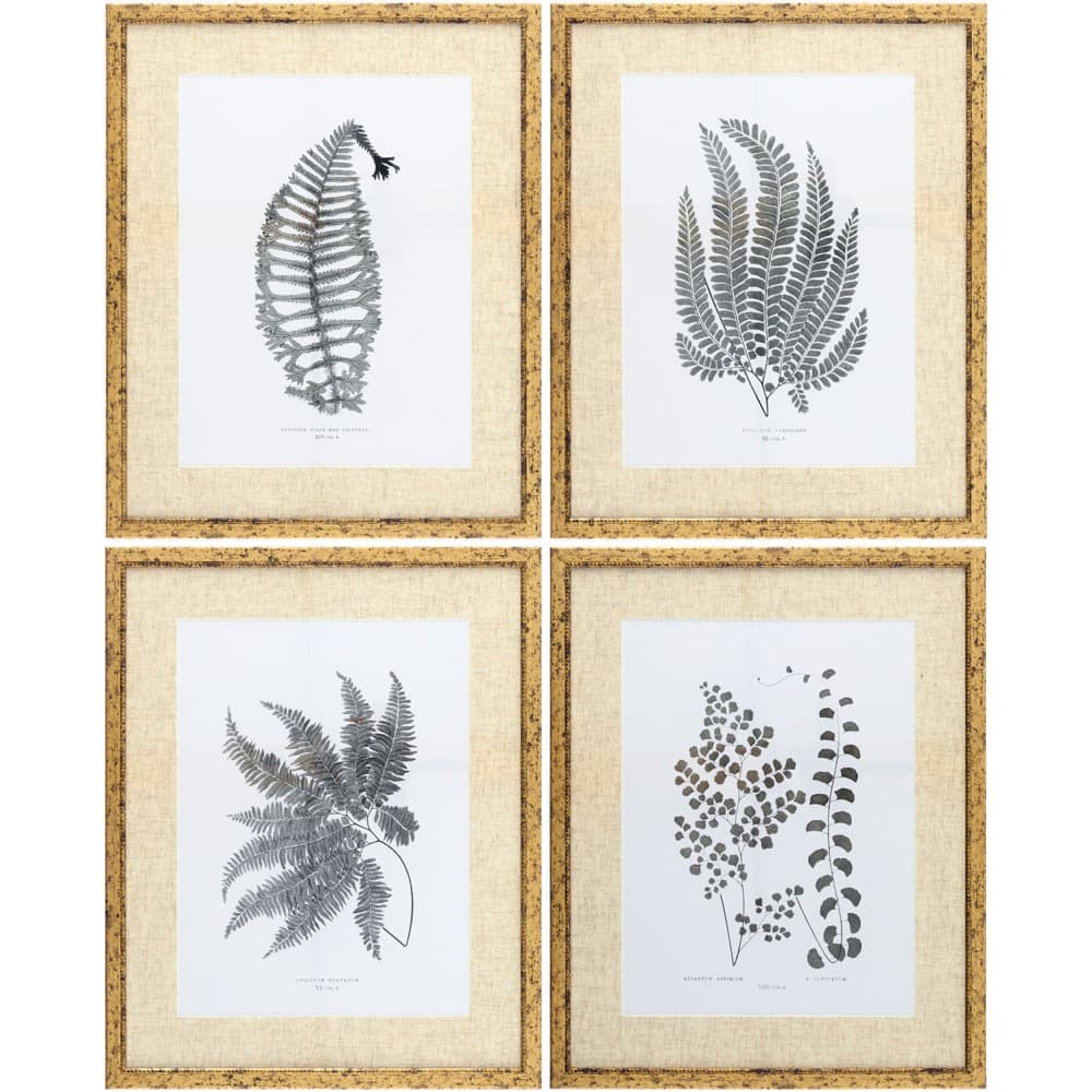 Ferne Charcoal Framed Art by Livabliss