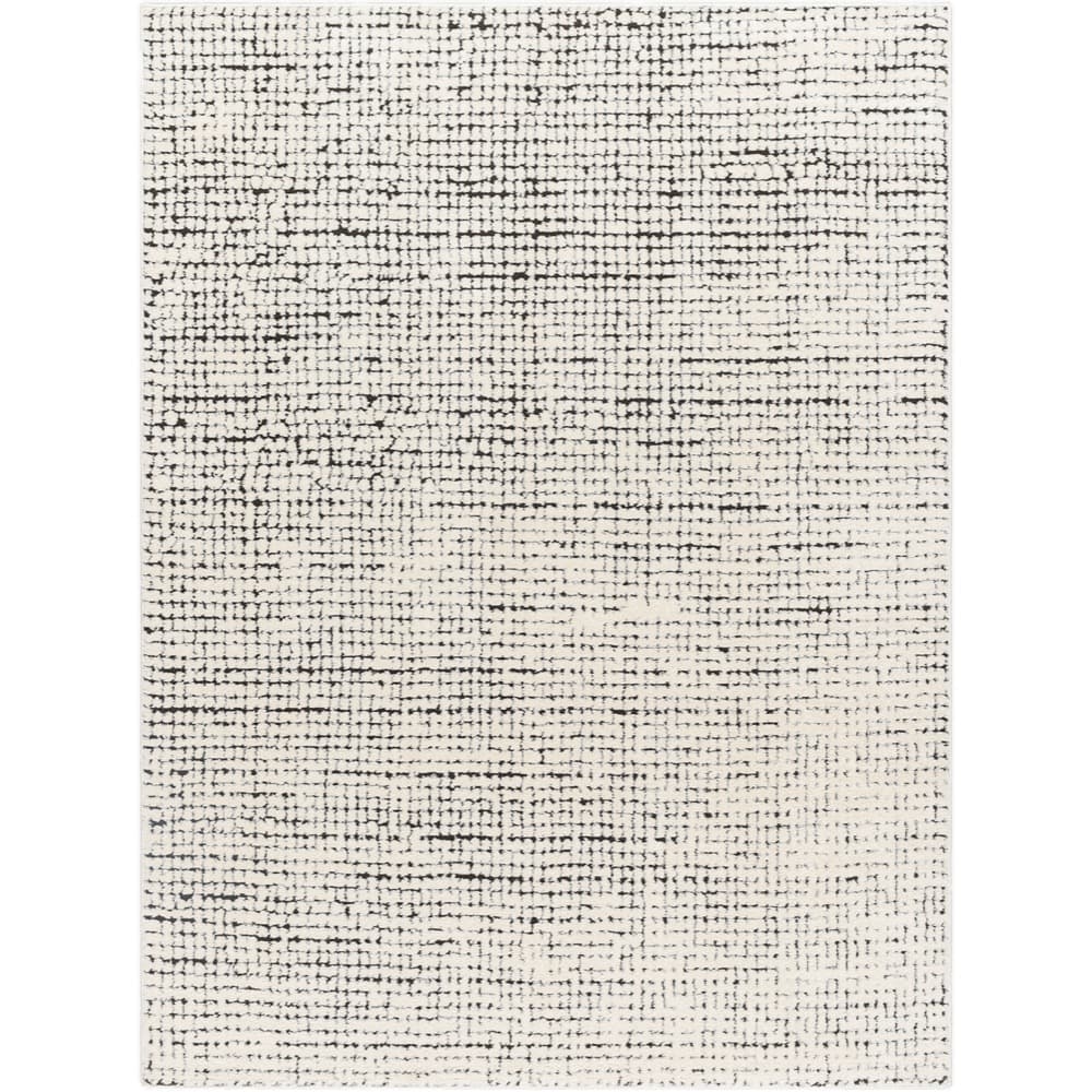 Freud Ivory Machine Woven Rug by Livabliss