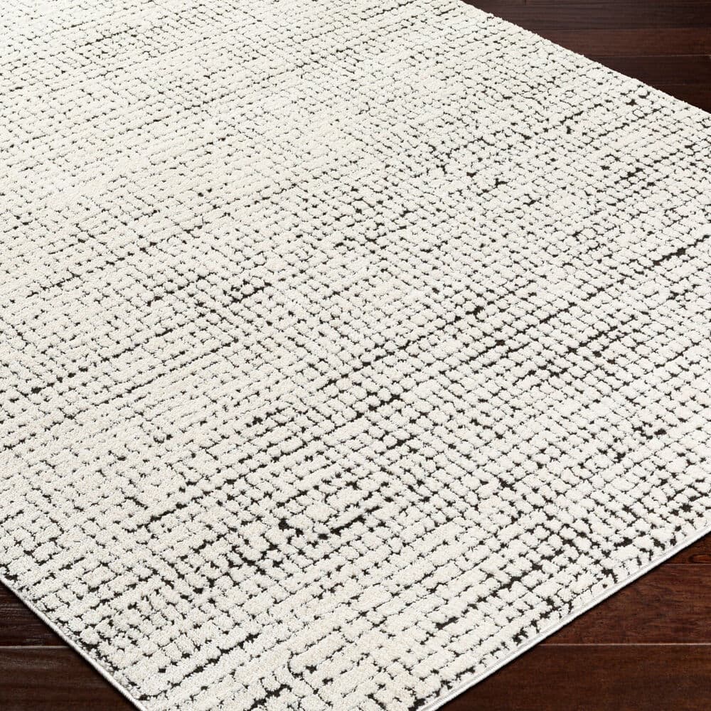 Freud Ivory Machine Woven Rug by Livabliss - Image 3