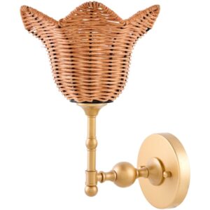 Fuori Gold Wall Sconce by Livabliss
