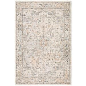 Breckley Medium Gray Machine Woven Rug by Galey Alix for Livabliss