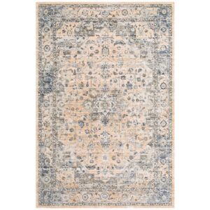 Breckley Medium Gray Machine Woven Rug by Galey Alix for Livabliss